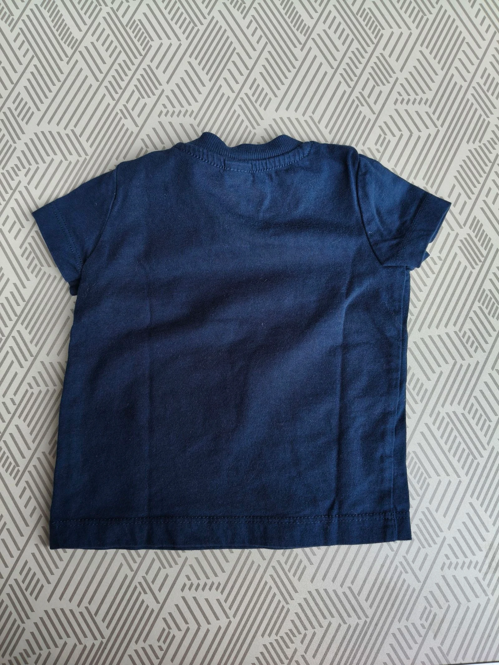 Boys' short-sleeve T-shirt C&A navy blue giraffe 80 cm – photo 5